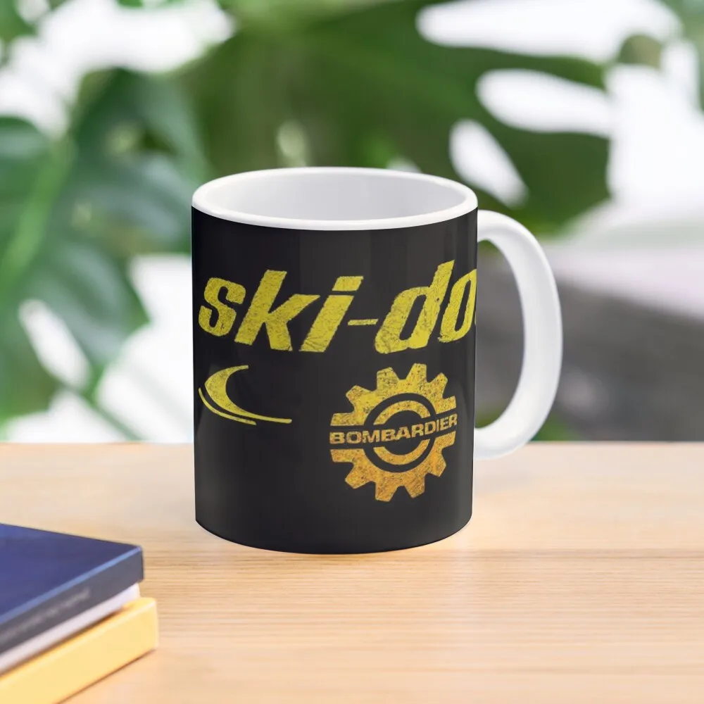 

Ski Doo Vintage Snowmobiles Coffee Mug Ceramic Cups Creative Breakfast Cups Coffee Thermal Cup