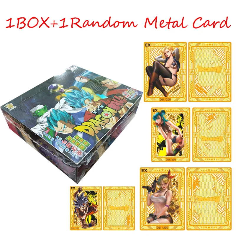 New Dragon Ball Booster Cards Box Trading Cards Game Super Saiyan Son Goku Anime Characters Collection Cards Game Child Gift Toy