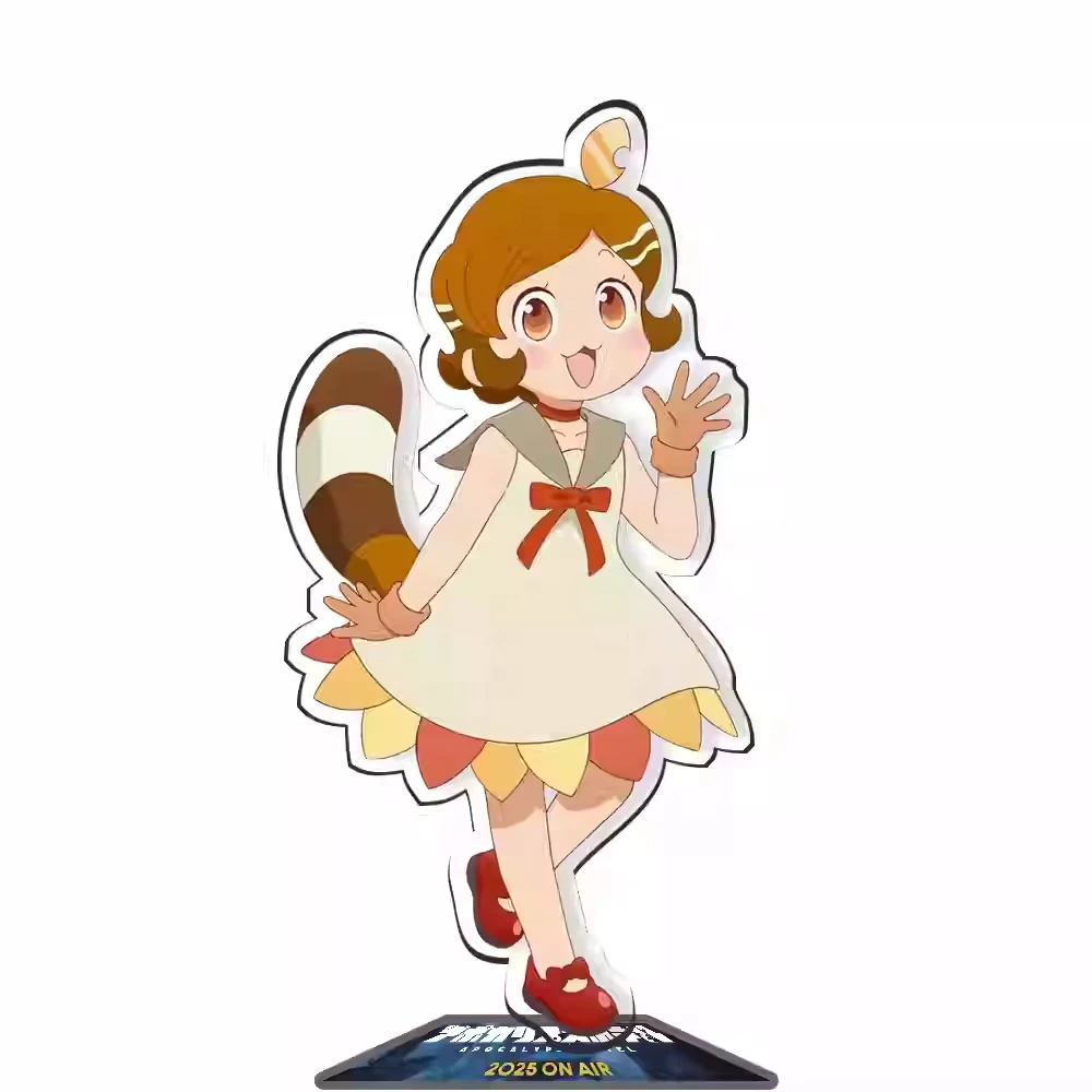 Japan Anime Apocalypse Hotel Acrylic Stand Figure Display ヤチヨドアマンロボ Cosplay Charm Cartoon Desktop Model Plate Decor Xmas Gift