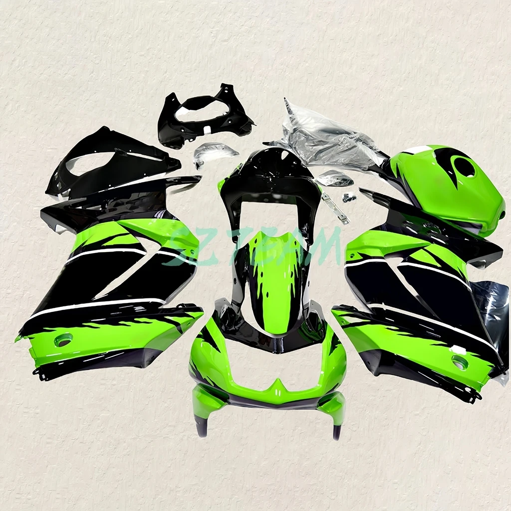 For Kawasaki 2008-2012 Ninja250R Fairing Kit EX250R 08-12 ABS Sportbike Color-Matched Motorcycle Panels Fairings