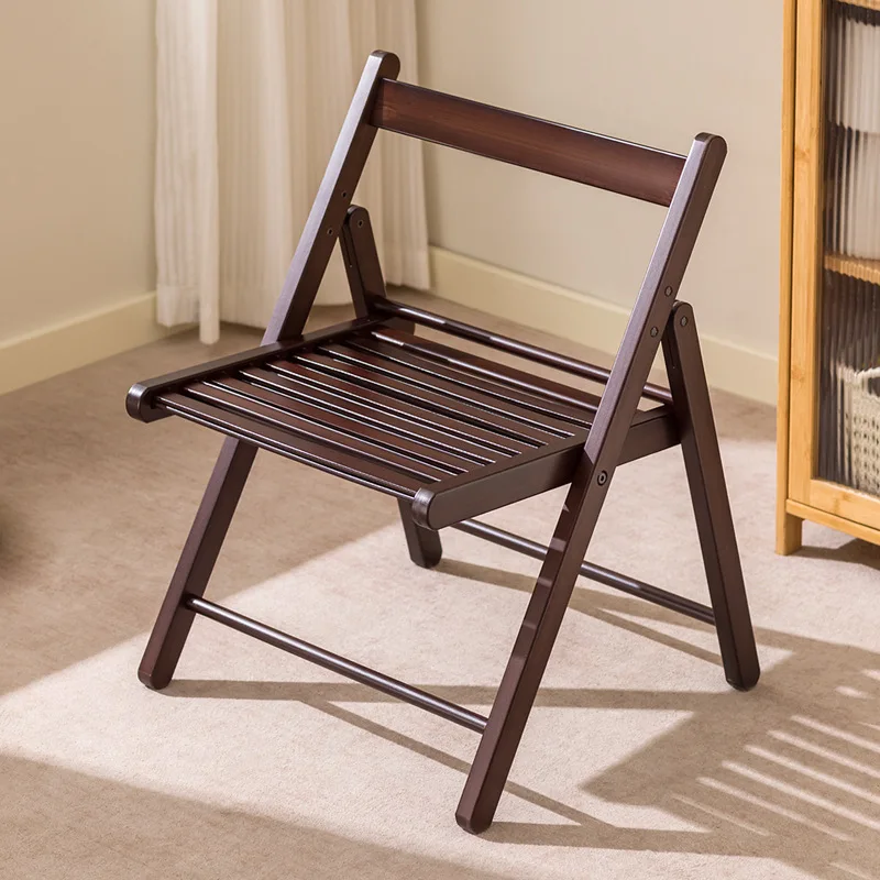 

New model Multifunctional breathable and durable installation-free folding dining chair computer breathable chair rattan chair