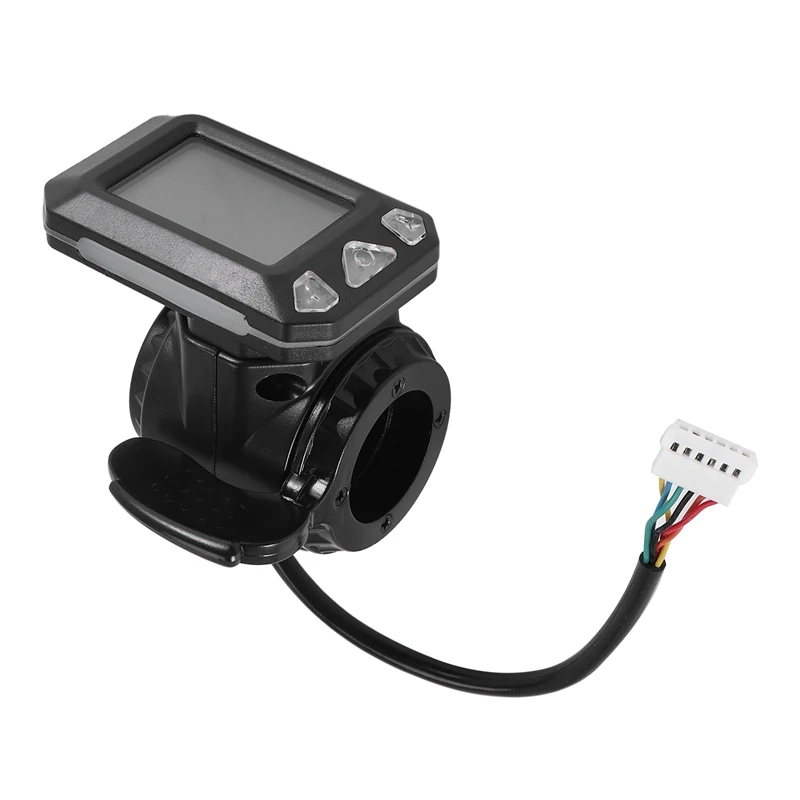 24V 36V Adjustable Electric Scooter Instrument Display Screen Switch Accelerator for 5.5 Inches Scooter Parts (6 Pins)