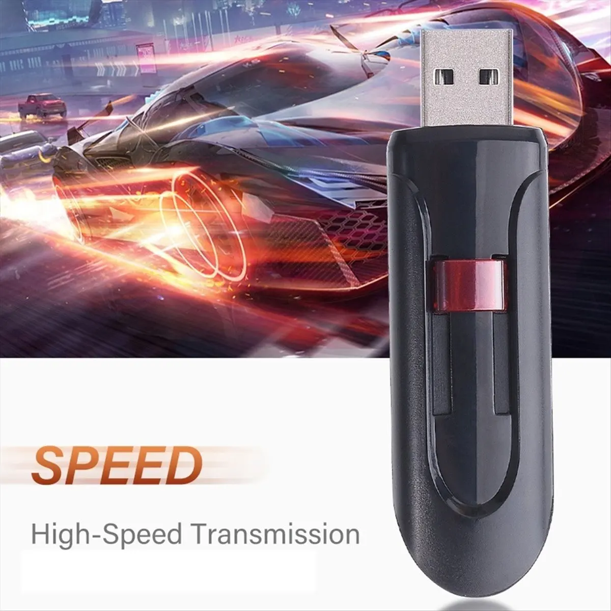 A14M Mini High -Capacity Speed USB Flash Drives 2.0 256G Black Keychain Pen Drive 256G Storage Memory Stick