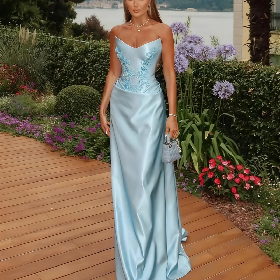 

Нежные платья для выпускного вечера без бретелек по индивидуальному заказу, темпераментное вечернее платье, вечерние платья, платья для выпускного вечера на день рождения для женщин