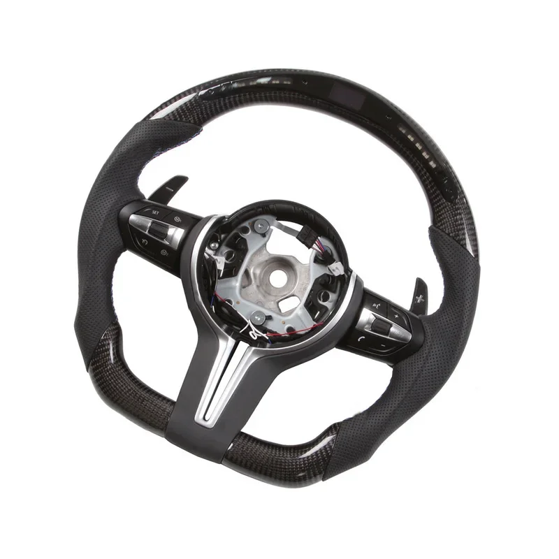 

KANOR Hot Selling For BMW M5 5 Series F10 F11 Carbon Fiber Steering Wheel F Series M Sport Steering Wheel