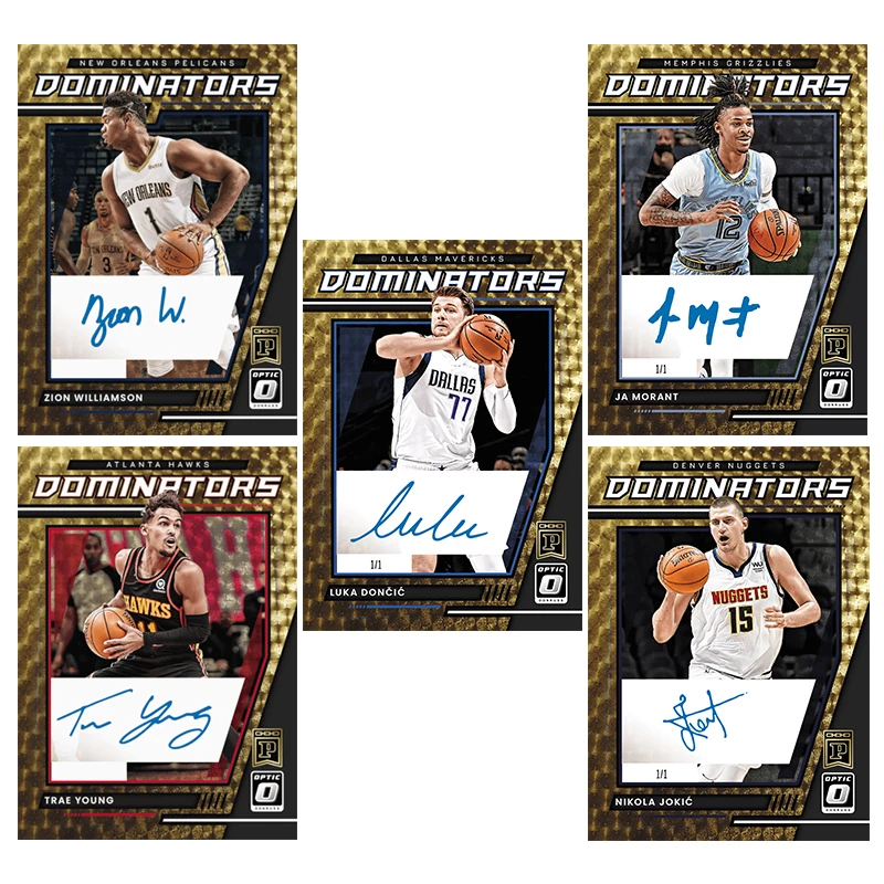 

Panini Basketball Star Card Diy Homemade Zion Williamson Morant Trae Young Doncic Jovic Collection Card Toys Gift