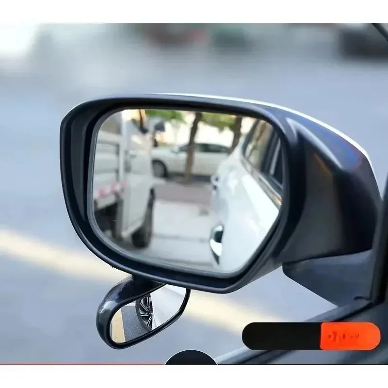 Universal 360° Adjustable Wide Angle Side Mirror - Easy Install Auxiliary Rear View Mirror for All Cars Reverse Accessories