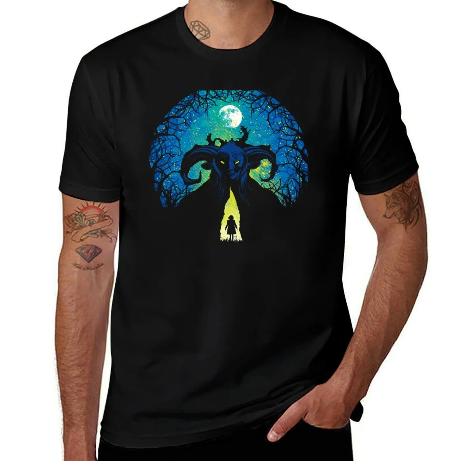 Underground Realm T-Shirt Holiday Casual Short Sleeve Top T-Shirt