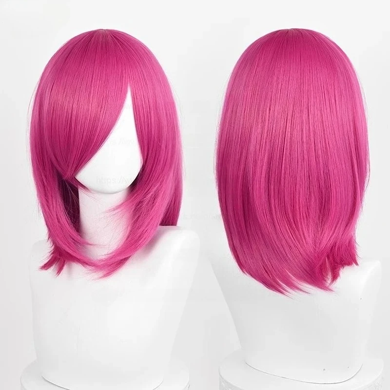 Anime 40cm Medium Basic Bang Blond Wig