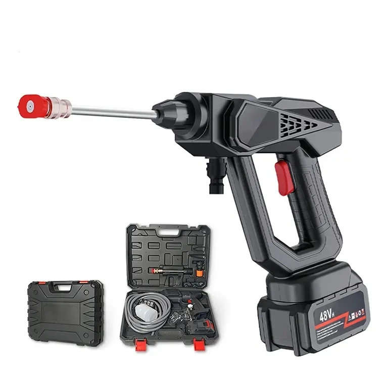 رذاذ لاسلكي قابل لإعادة الشحن غان مائي 4000 رطل لكل بوصة مربعة منظفات الضغط العالي مضخة قابلة للانقلاب آلة غسيل السيارات الأوتوماتيكية