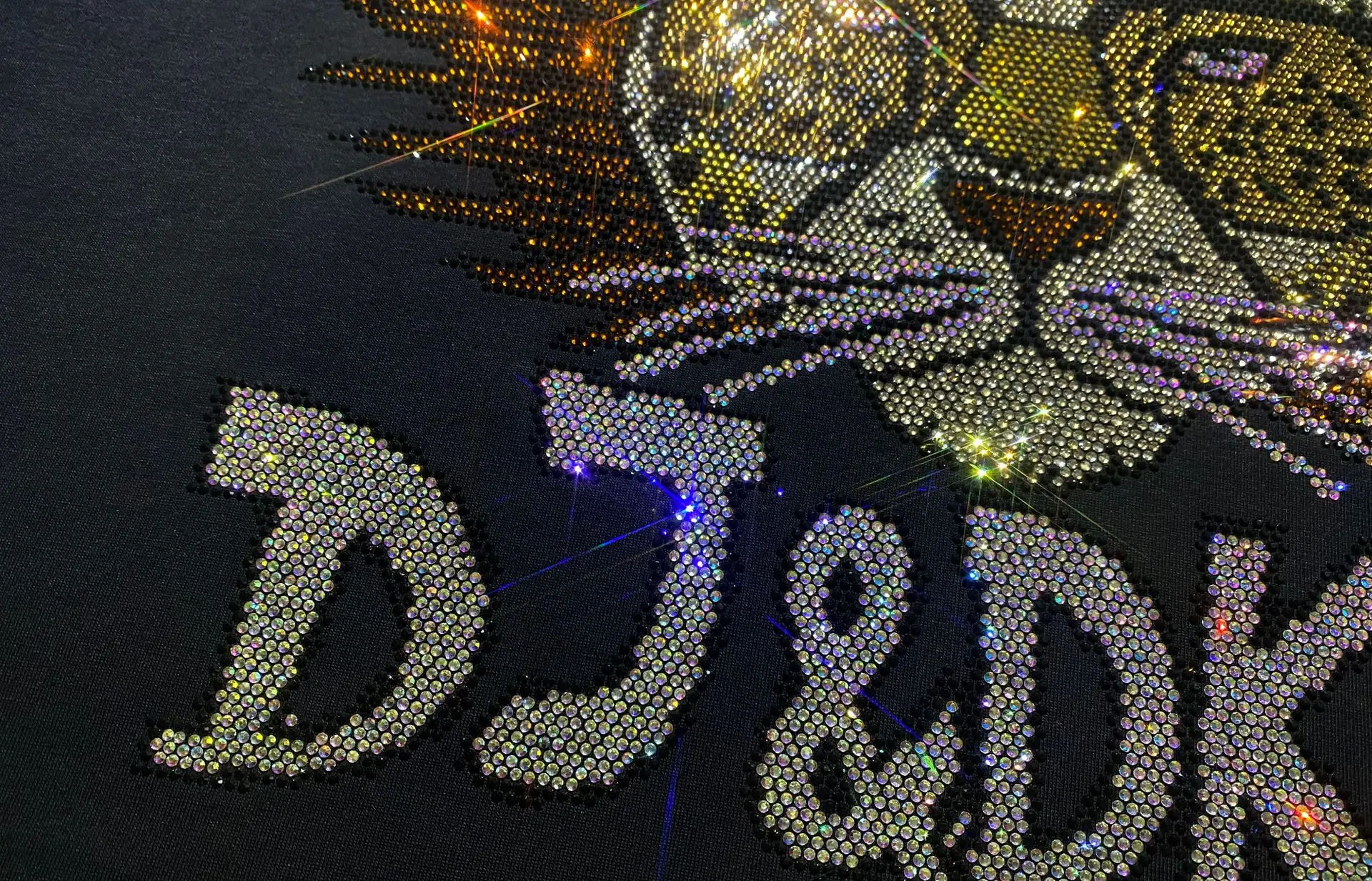 Fashion 2 Piece Sets Womens Outfits Cartoon Diamonds Casual Women Autumn Knitwear Loose Leopard Printed Side Stripe Pant Suits