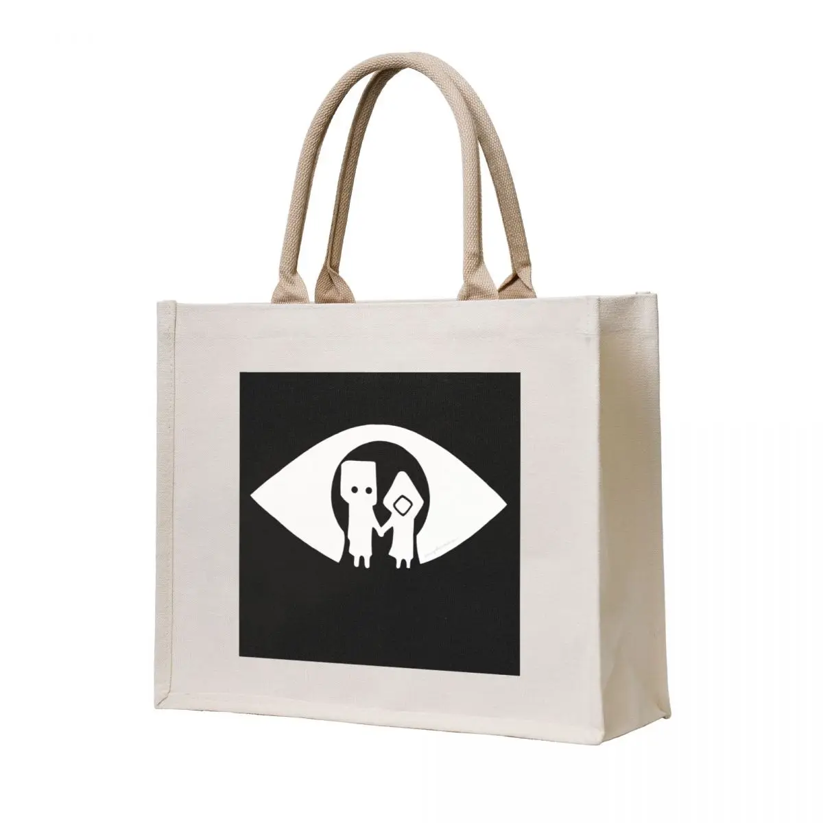 

Mono And Six - Black Tote Bag Canvas bag for women women bag hand
