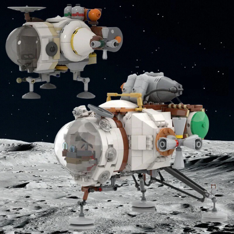 

MOC Creative Large-Scale Universe Exploration Spaceship Building Block Model DIY Kids Puzzle Assembly Toy Birthday Gift Ornament