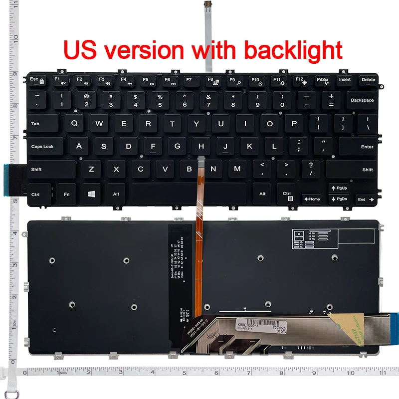 US NEW keyboard for DELL Inspiron 14 5000 5488 5480 5482 5485 /15