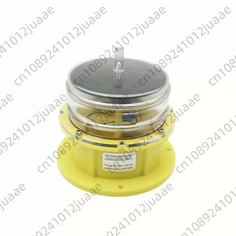 Solar beacon light Buoy light Ship navigation light Flashing anti-collision red signal Yellow navigation three colors