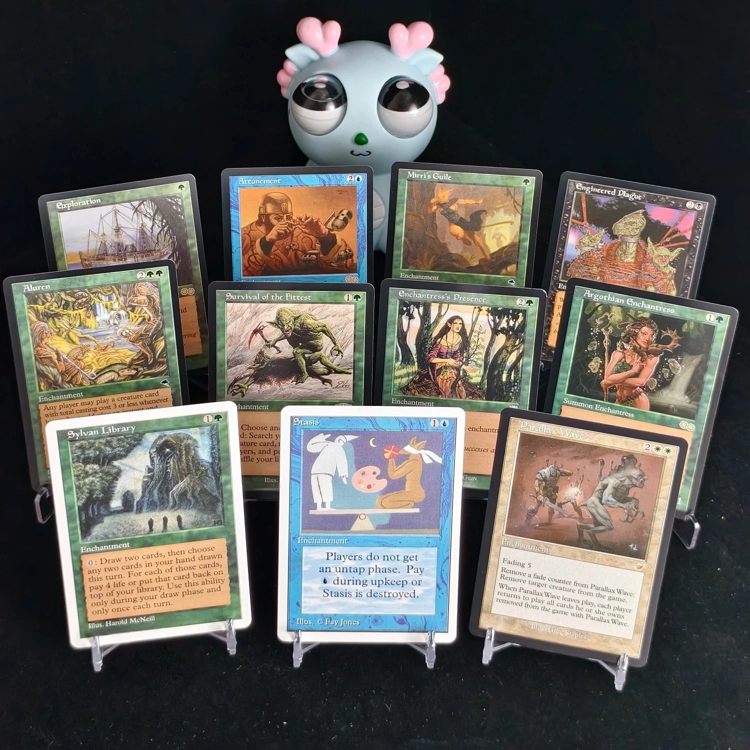 PRE-MODERN 1 Proxy Cards Vintage Enchantment Lot for TCG Playtesting & Casual Commander Decks