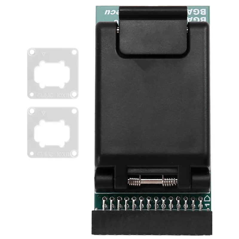 AC57-For T76 Programmer Adapter Burning Socket EMMC BGA153/BGA169 V2.0 Dual-Head Probe Holder