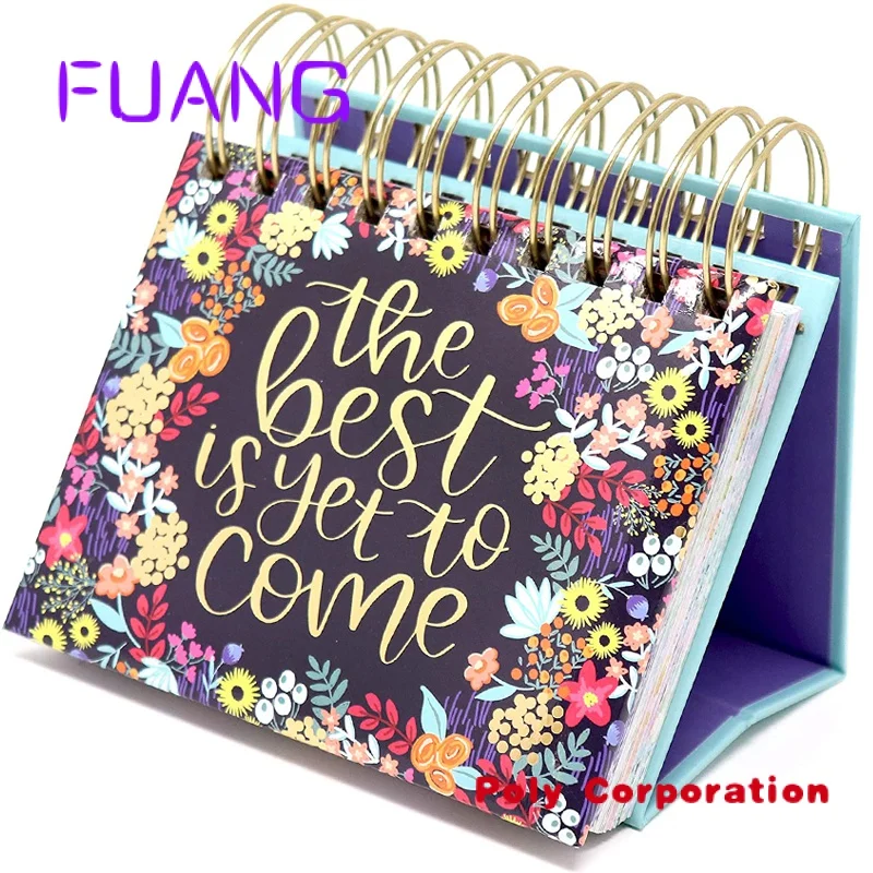 Custom 2023 2024 Custom Printing 365 Day A Page Creative Mini Daily Desk Calendar