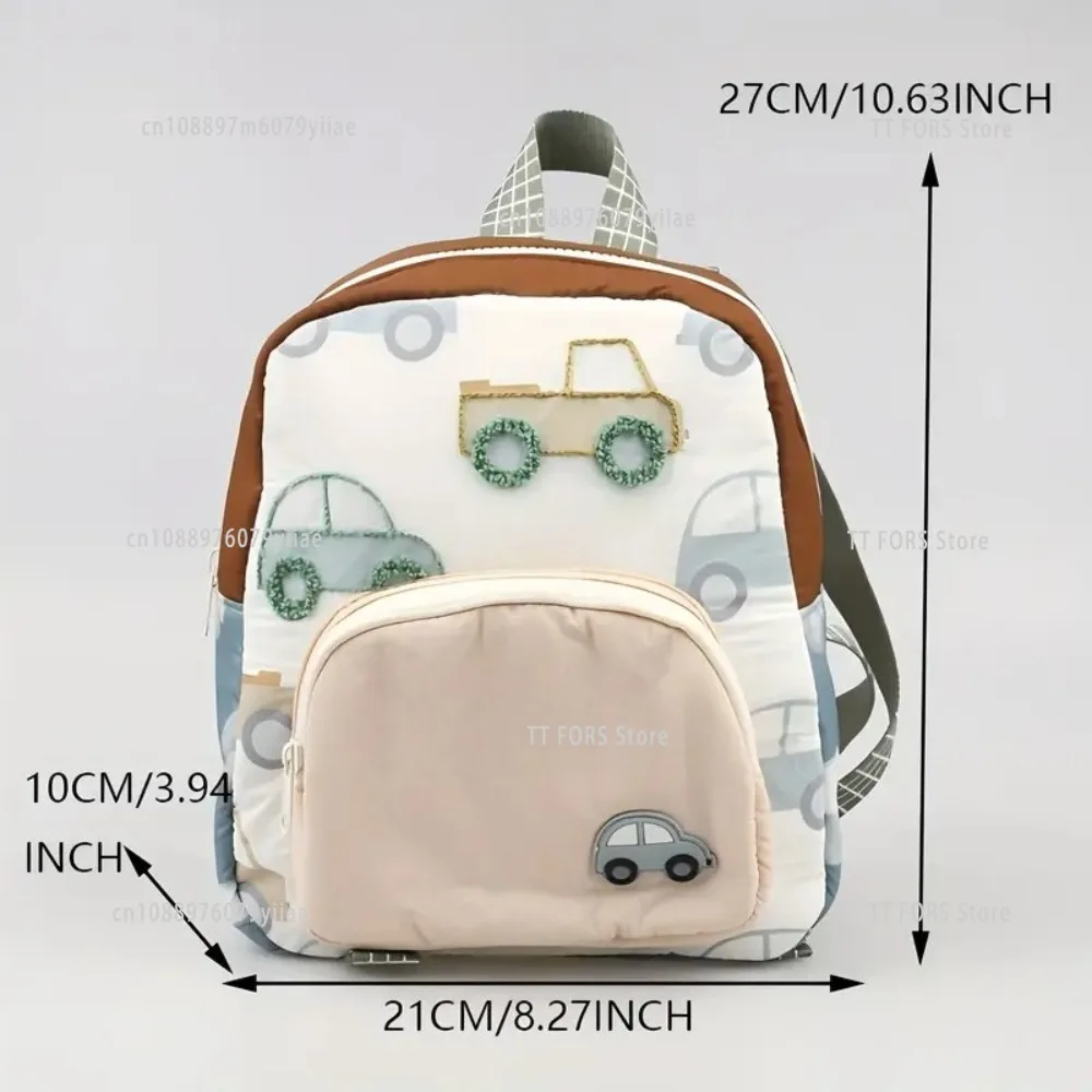 حقيبة ظهر جديدة مطرزة للسيارة للأطفال لطيفة وخفيفة الوزن للأولاد والبنات حقيبة مدرسية لمرحلة ما قبل المدرسة هدية عيد ميلاد #6