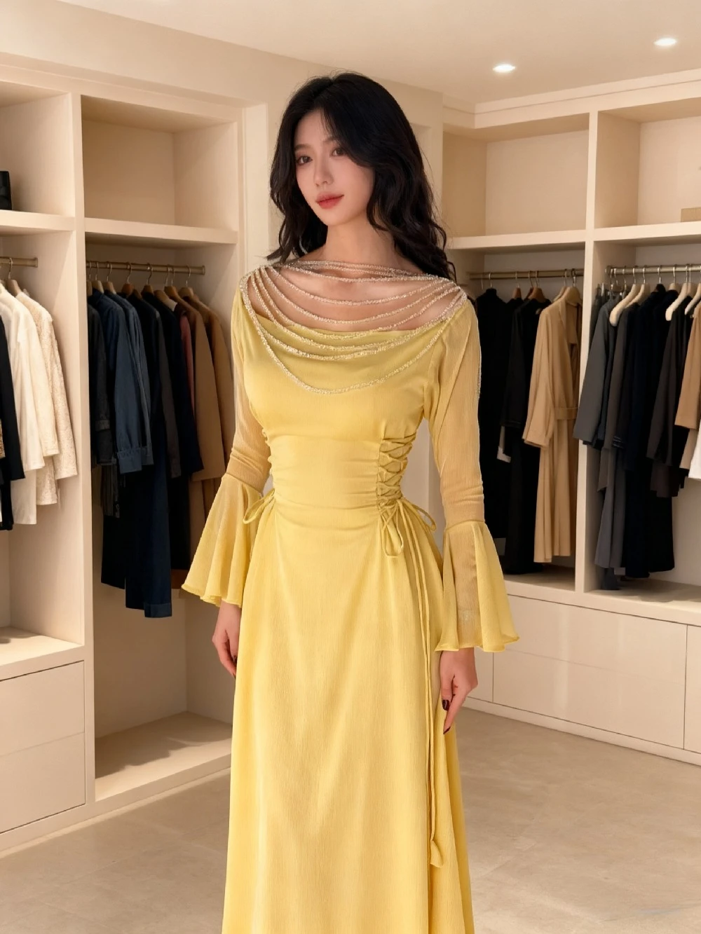 ชุดเดรสงานเลี้ยงวันอีดสำหรับผู้หญิง อาบายะ มุสลิม จาลาบียะ รอมฎอน สร้อยคอ ผ้าพันตัว เวสติโดส ลาร์กอส ชุดเดรสยาว อาหรับ เสื้อคลุมยาว โมร็อกโก ดูไบ คาฟตัน