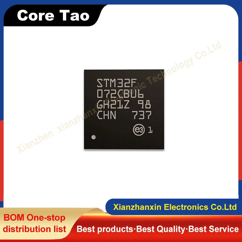 1~5PCS/LOT STM32F072CBU6 072CBU6 UQFN48New original micro controller