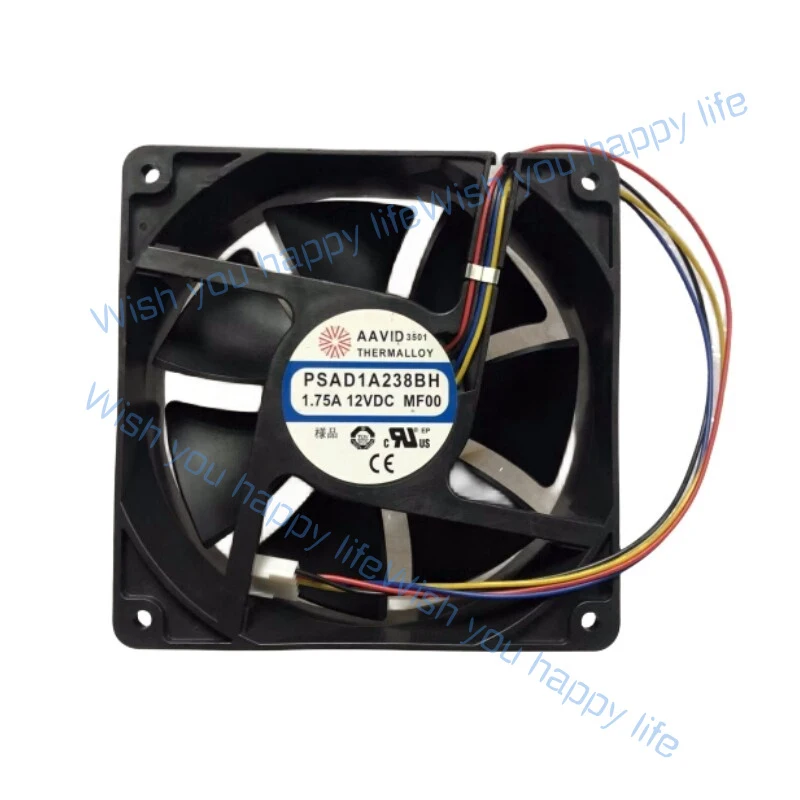 L... For AAVID V9 B7 S9 Z9 Mining Server Cooling Fan PSAD1A238BH DC 12V 1.75A 4-Pin