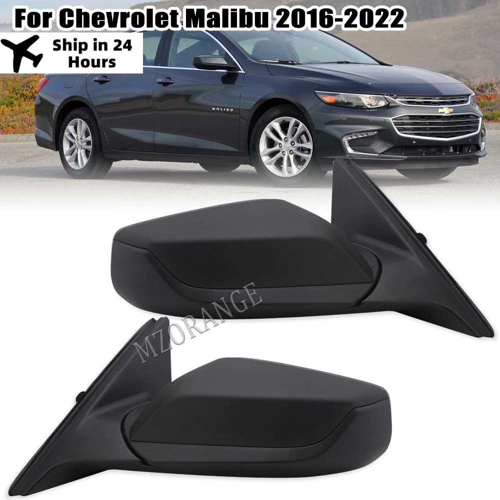 

Side Rear View Door Mirror For Chevrolet Malibu 2016 2017 2018 2019 2020 2022 Rearview Mirror cover assy Car Accessories