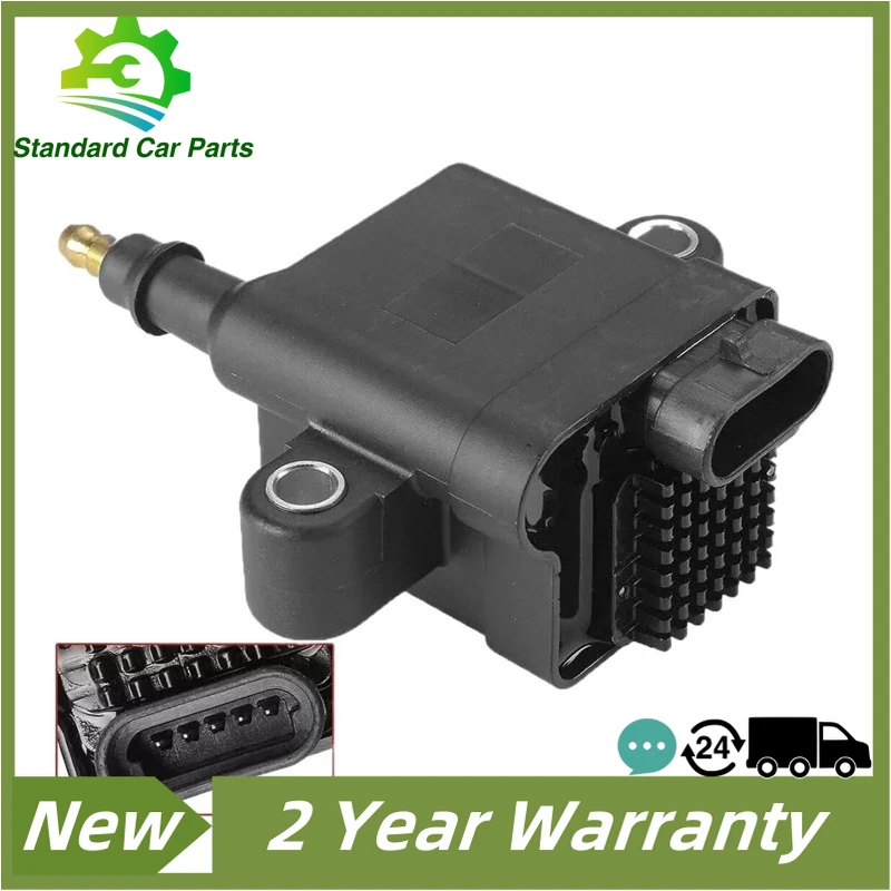 300-8M0077471 Ignition Coil Replacement for Mercury EFI Optimax Engines 30 40 50 60 HP New