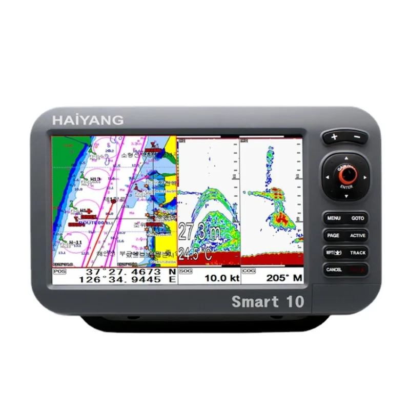 

Korean Ocean HD-1000C Marine Chart Machine GPS Satellite Navigator 2-in-1