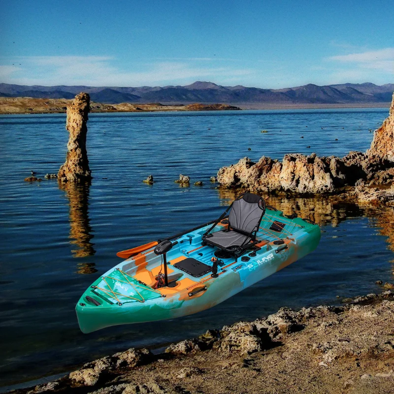 2-Person 3-Modular Waterproof Paddle Drive Kayak Fishing and Outdoor Sports Top Boating Surfing and Tourist Design image 5