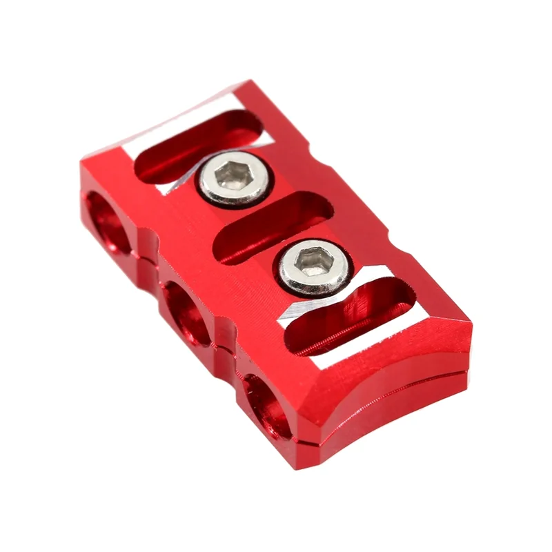 12AWG ESC Motor Cable Manager Wire Fixed Clamp Buckle Prevent Tangled Line Clip Tool for RC Model Car Boat Drone, red