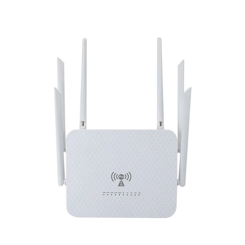 

LT260A 1200Mbps 2.4G&5.8Ghz 4G Wifi Router With SIM Card Slot LTE Mobile Hotspot RJ45 Port For PC Camera EU Plug