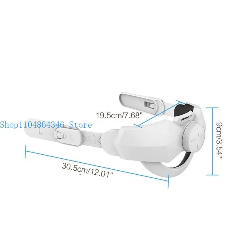 652F Adjustable Head Strap for VR Headset Strap Replacement Comfortable for Touch Strap - view 6