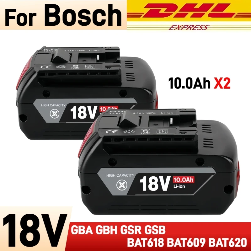 

18V 12.0Ah Original for Bosch 18V Battery Professional GBA GBH GSR GSB BAT618 BAT619 BAT607 BAT609 BAT620 Replacement Battery
