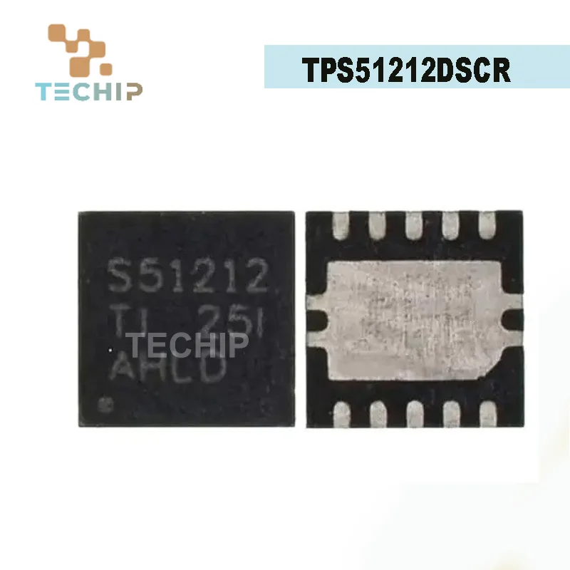 100% New TPS51221RTVR 51221 TPS51212DSCR S51212 TPS51211DSCR S51211 QFN-11 IC Chip