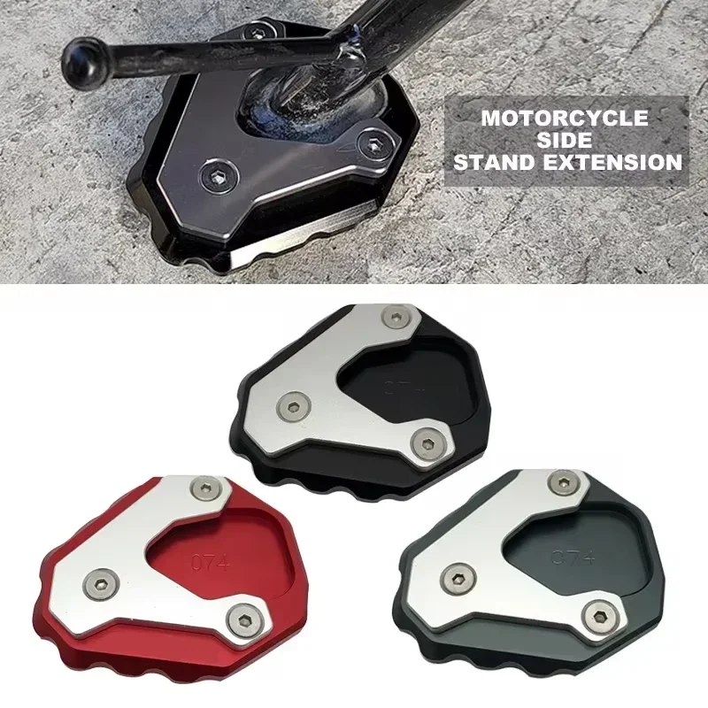 Side Stand Pad Plate Kickstand Enlarger Support Extension For HONDA CB500X CB400X CB 500X CB400 X 2013-2023 2022 Motorcycle