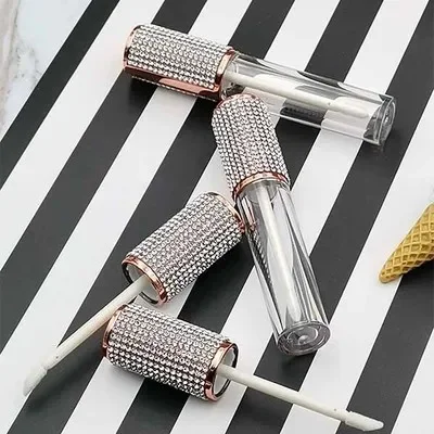 

10 шт. пустой круглый тюбик для блеска для губ, высококачественные прозрачные пластиковые контейнеры для блеска для губ, бутылка для наполнения, контейнер для косметической упаковки