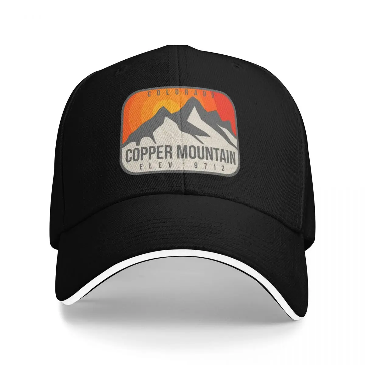 

Copper Mountain Colorado Vintage Retro Hiking, Snowboarding Adventure Skiing Baseball Cap Hip Hop Men's Baseball Women's
