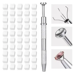 50PCS Sponge Gradient Nail Art Stamper Tools Gel Polish Color Gradient Brush Glitter Powder Dotting Pen For Manicure Accessories