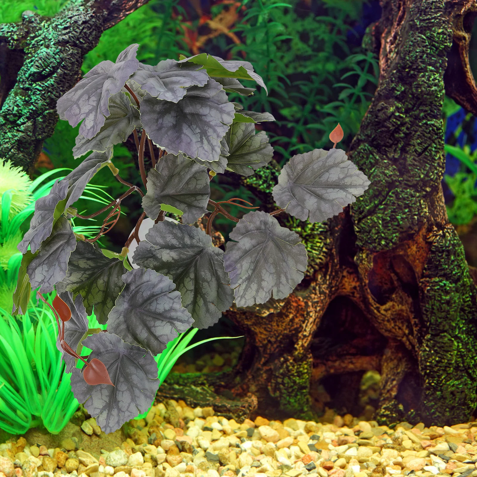 

Simulation Reptile Artificial Aquarium Plant For Fish Tank Decoration Reptile Box Plants Decor Terrarium Landscaping Ornament