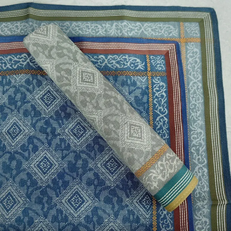 وشاح مربع للجيب للرجال من القطن لحفلات الزفاف للرجال منديل كلاسيكي عتيق للرجال