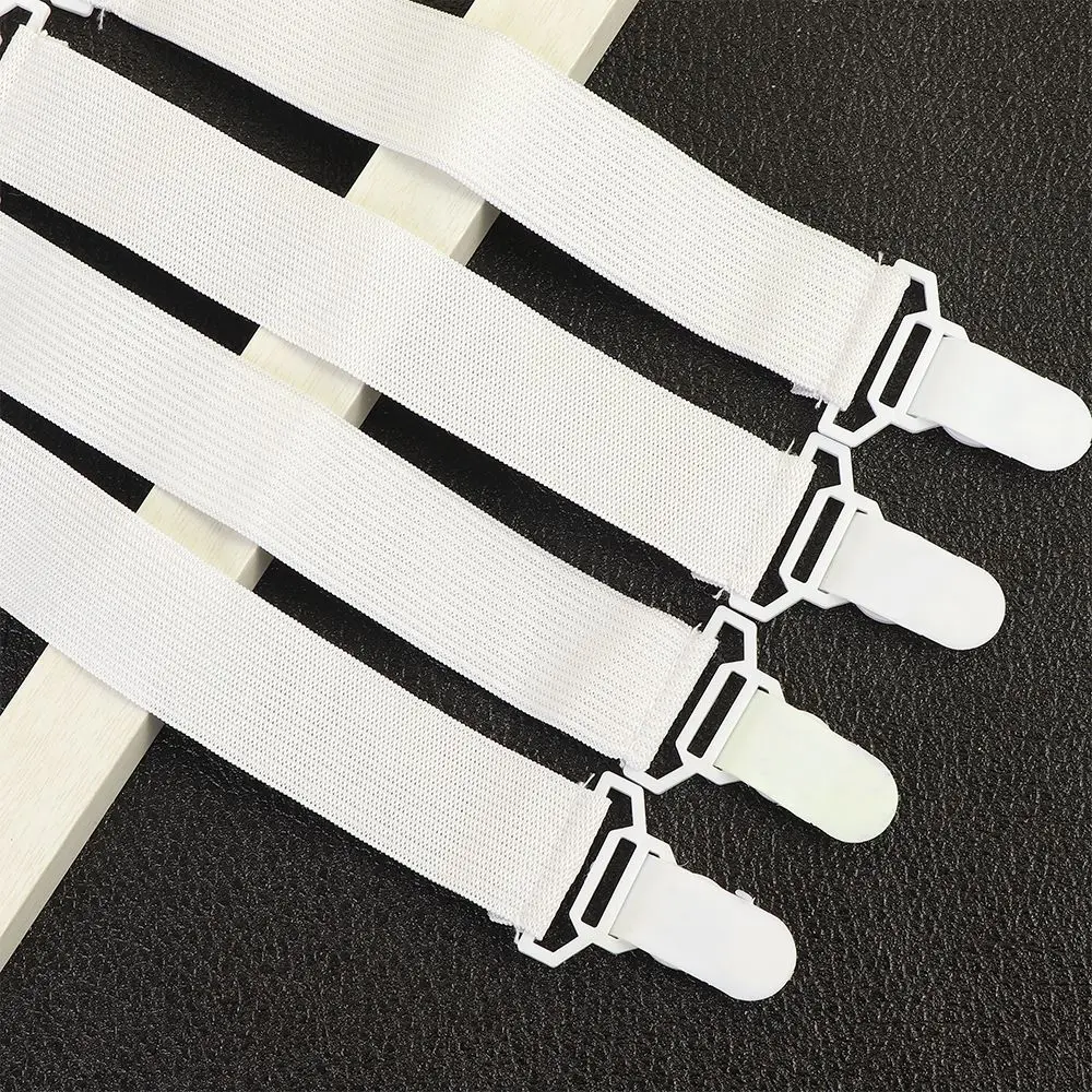 

Cute Fasteners 4x Bed Sheet Mattress Cover Elastic Grippers Clip Holder
