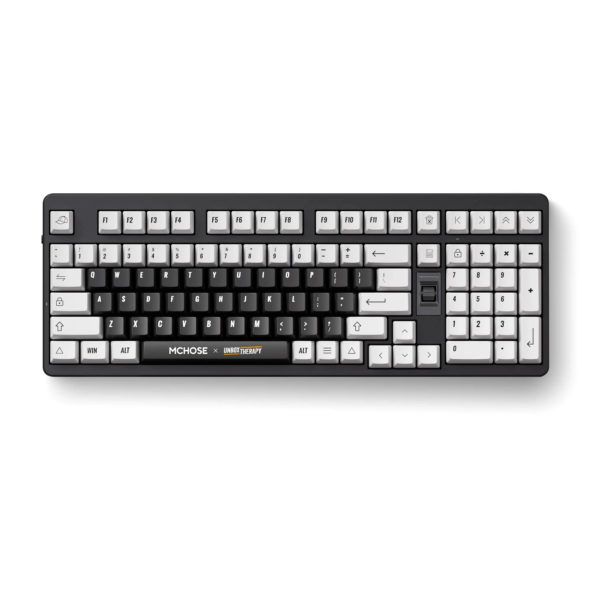 MCHOSE x Unbox Therapy - Clavier mécanique UT98 Clavier de bureau silencieux sans fil RVB Clavier silencieux de jeu personnalisé rétroéclairé