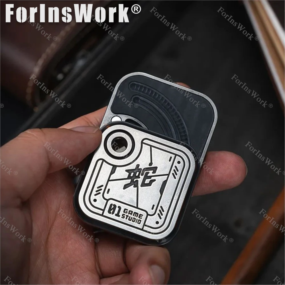 Shanghai edc mostrar 01edc cobra jogo cubos slider fidget mecânico alívio do estresse brinquedos ansiedade brinquedos de mesa de escritório limitada 66 pçs