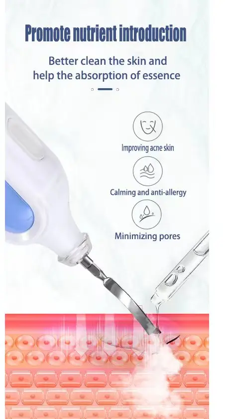 Handheld gezichtsoogmassageapparaat Hoogfrequente trillingen Schoonheidsapparatuur Schoonheidsapparaat