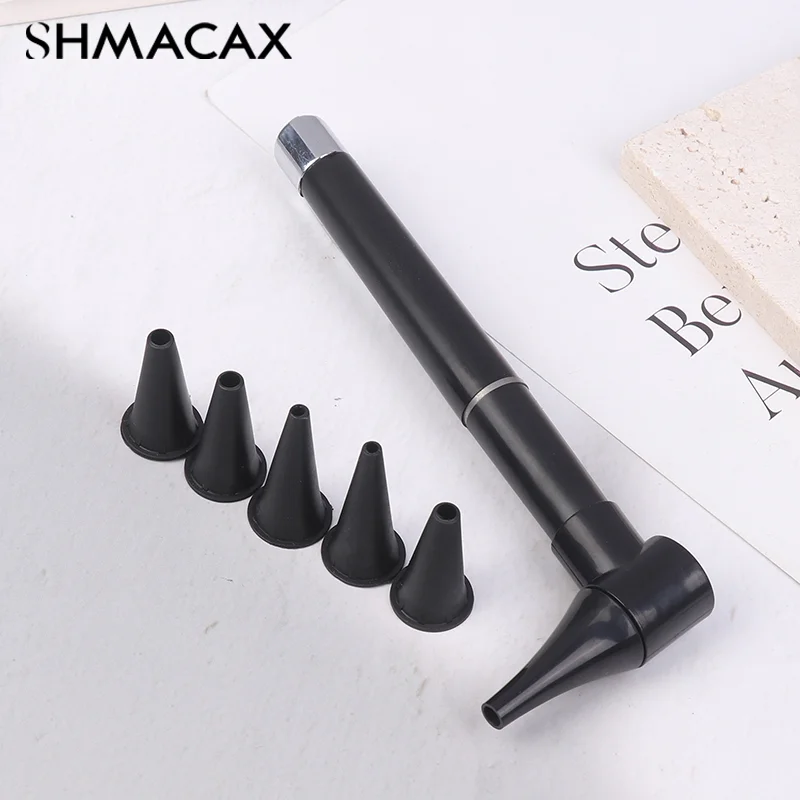 Medical Otoscope Ophthalmoscope Penlight Magnifying Pen Diagnostic Earpicks Flashlight Ear Nose Throat Clinical Set Ear Cleaner