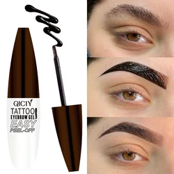 3D Peel-off Eyebrow Gel Tint Waterproof Lasting Non Smudge Eyeliner Pen Natural Liquid Brow Tattoo Dying Cream Makeup