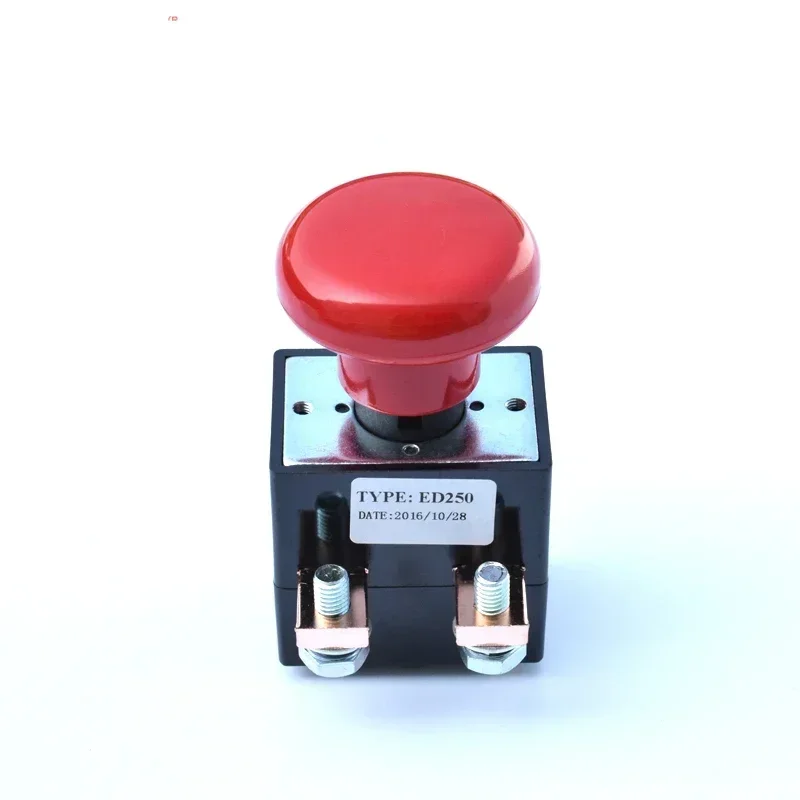 China factory  ED250 Push Button Switch/Emergency Stop Switch ZJK-250/ED250B-1 with Red Mushroom Head 2000407001