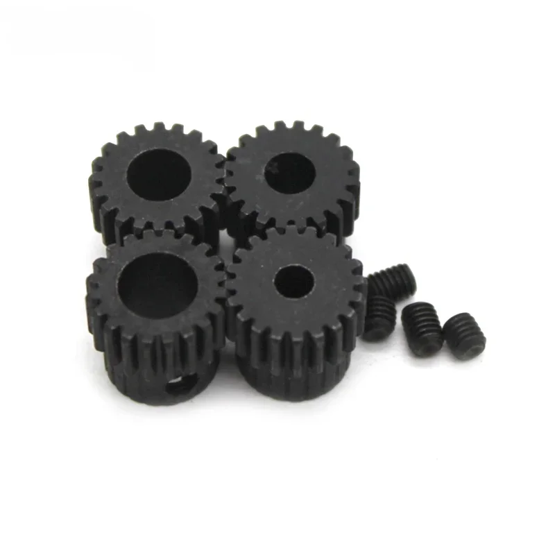 1PC 3mm/4mm/5mm/6mm Hole 0.5M 20T Teeth Steel Gear Alloy Metal Gear Main Spindle Gear Carbon Steel for Motor Transmission