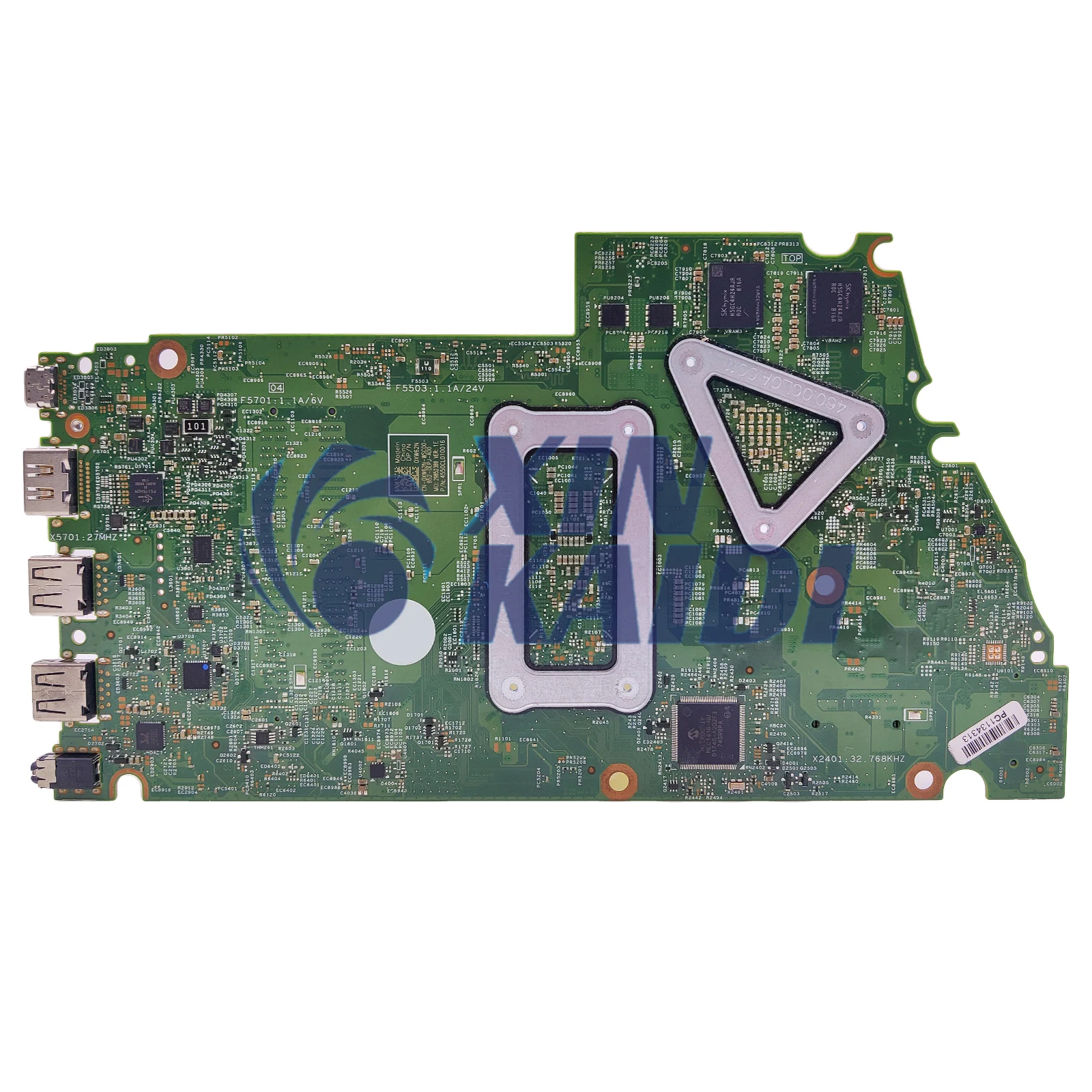 Laptop Motherboard For DELL 7570 7573 16841-1 i5-8250U i7-8550U 940MX 2G 0471TW 0WWYYN 0XW62N Notebook Mainboard Full Tested